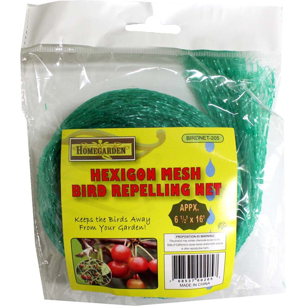 Humane Hexagon Anti-Bird Net to Protect Fruit in Trees, 2x5MT - GT-00205 - ToolUSA