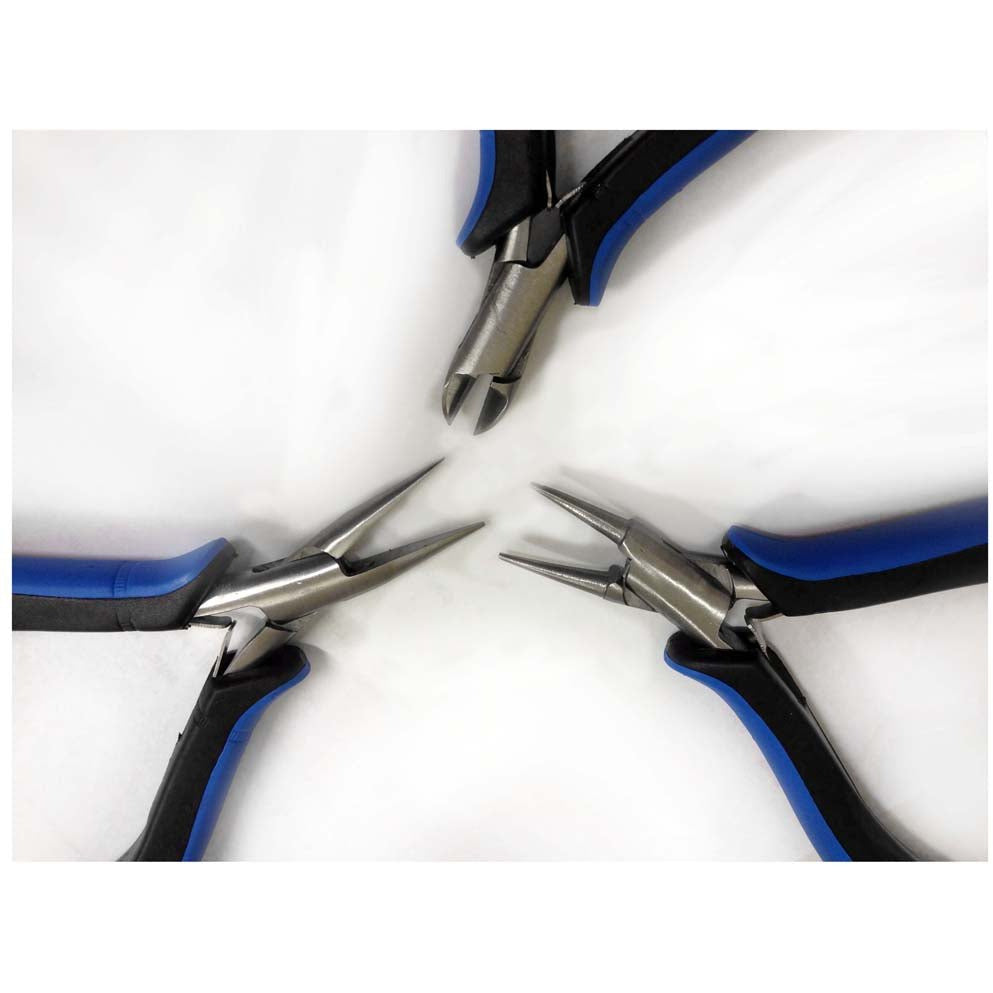 Jeweler's 3-Piece Premium Plier Set - KIT-S8921GER - ToolUSA