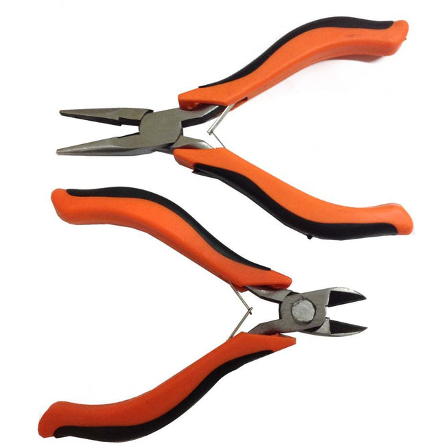 Jeweler's Basic 2-Piece Plier Set - KIT-TP1052A - ToolUSA