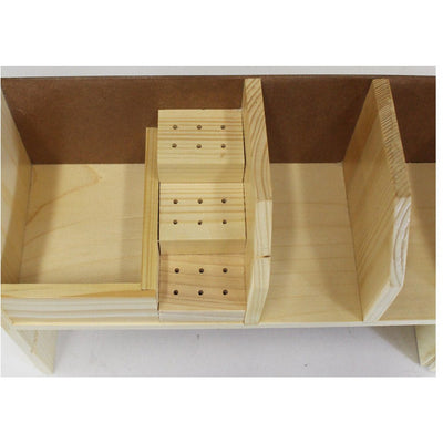 Jeweler's Workbench Organizer Made Of Wood - 18 X 8-1/2 X 4-1/2 Inch - TJ-00911 - ToolUSA
