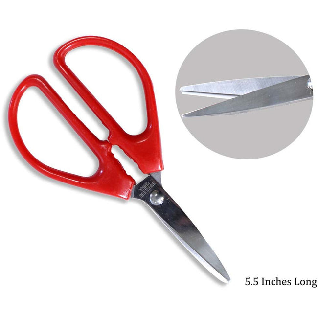 Large Finger-hole Scissors - 5-1/2" (Pack of: 2) - SC-59550-Z02 - ToolUSA