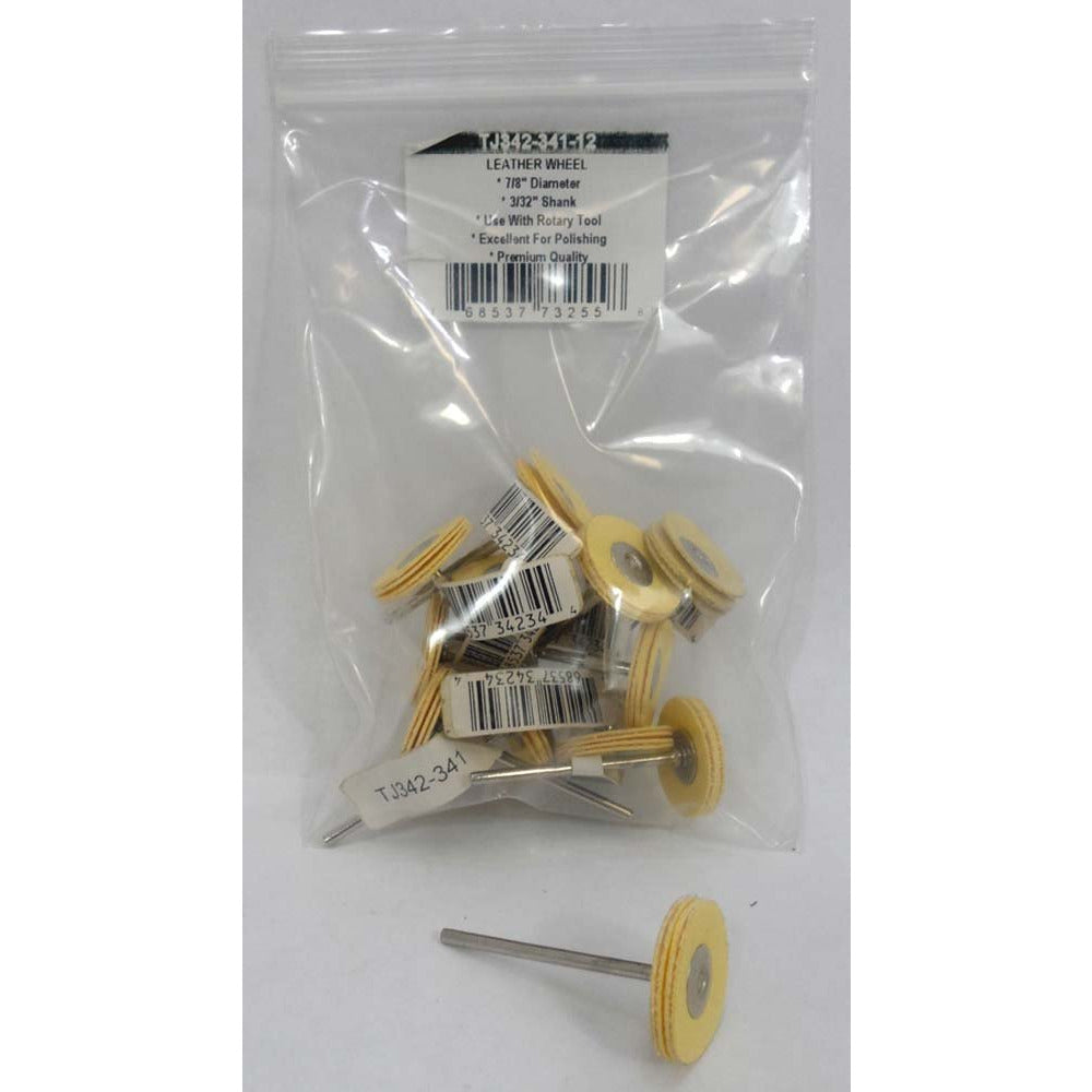LEATHER WHEEL - TJ-73255 - ToolUSA