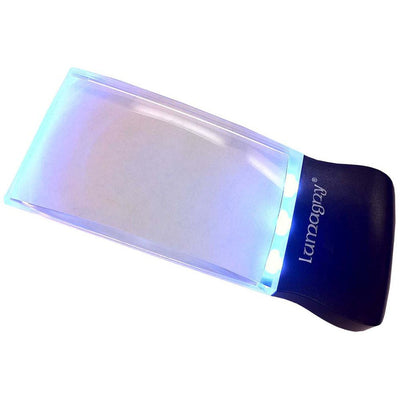 LED Illuminated Rectagular Booklight Magnifier - MG-75980 - ToolUSA