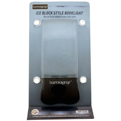 LED Illuminated Rectagular Booklight Magnifier - MG-75980 - ToolUSA