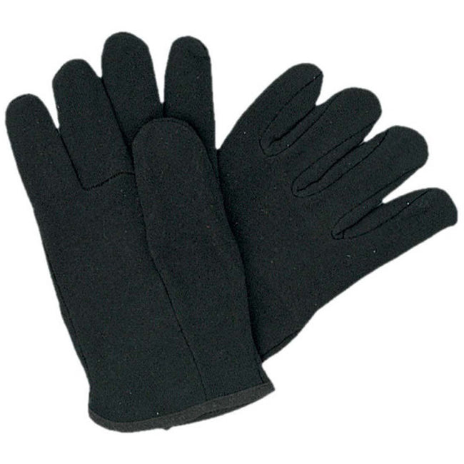 Lined Brown Jersey Gloves (Pack of: 12) - GL-17550-Z12 - ToolUSA