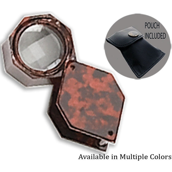 Loupe in Assorted Colors - 10X Power - MG-91400 - ToolUSA