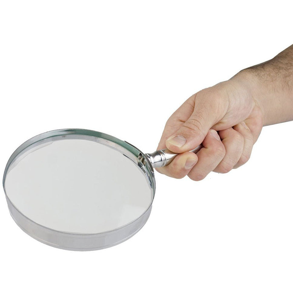Magnifier 2X Power with Polished Chrome Handle - MG-08550 - ToolUSA