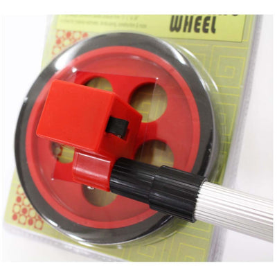 Measuring Wheel to Roll Along Ground - 4 Digit Counter & Push Button Resest - TM-17950 - ToolUSA