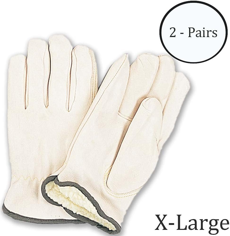 Heavy Duty Fully Fleece Lined Driver's Gloves