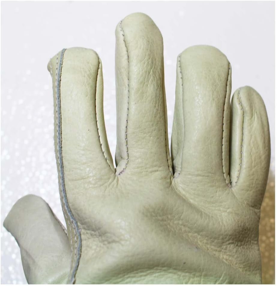 Men's Extra Large Top Grain Cowhide, Fleece Lined Gloves