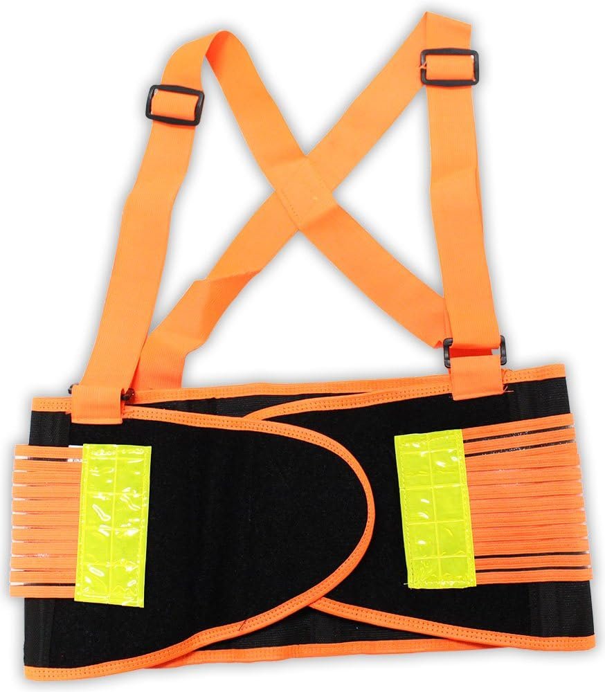 High Visibility Orange Safety Belt
