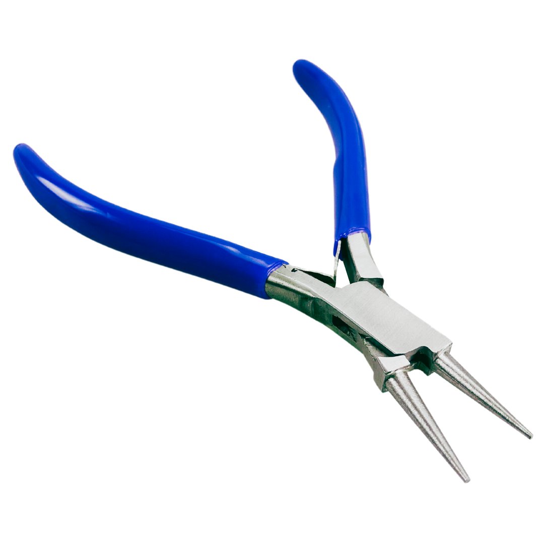5 Inch Fine Tip Round Nose Pliers - S8924-PURP