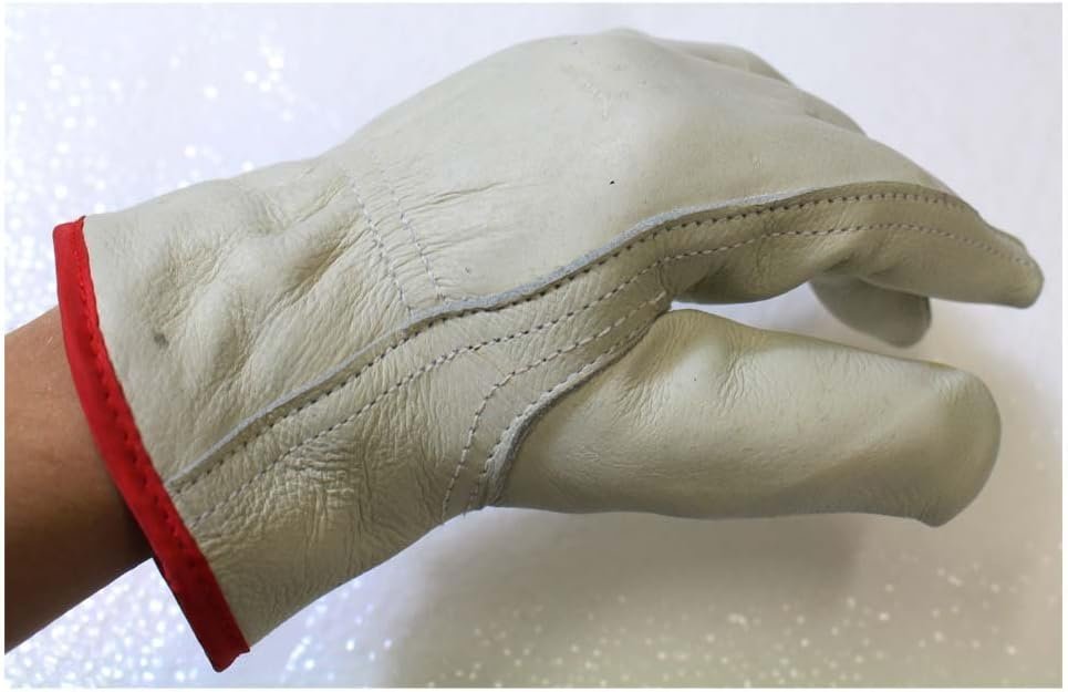 Men's Extra Large Top Grain Cowhide, Fleece Lined Gloves