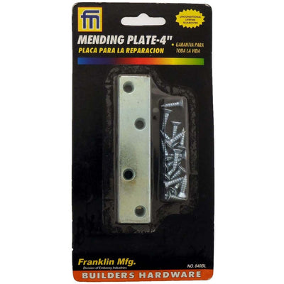 Mending Plates with Pre-Drilled Counter Sunk Screw Holes & Screws Included - ToolUSA