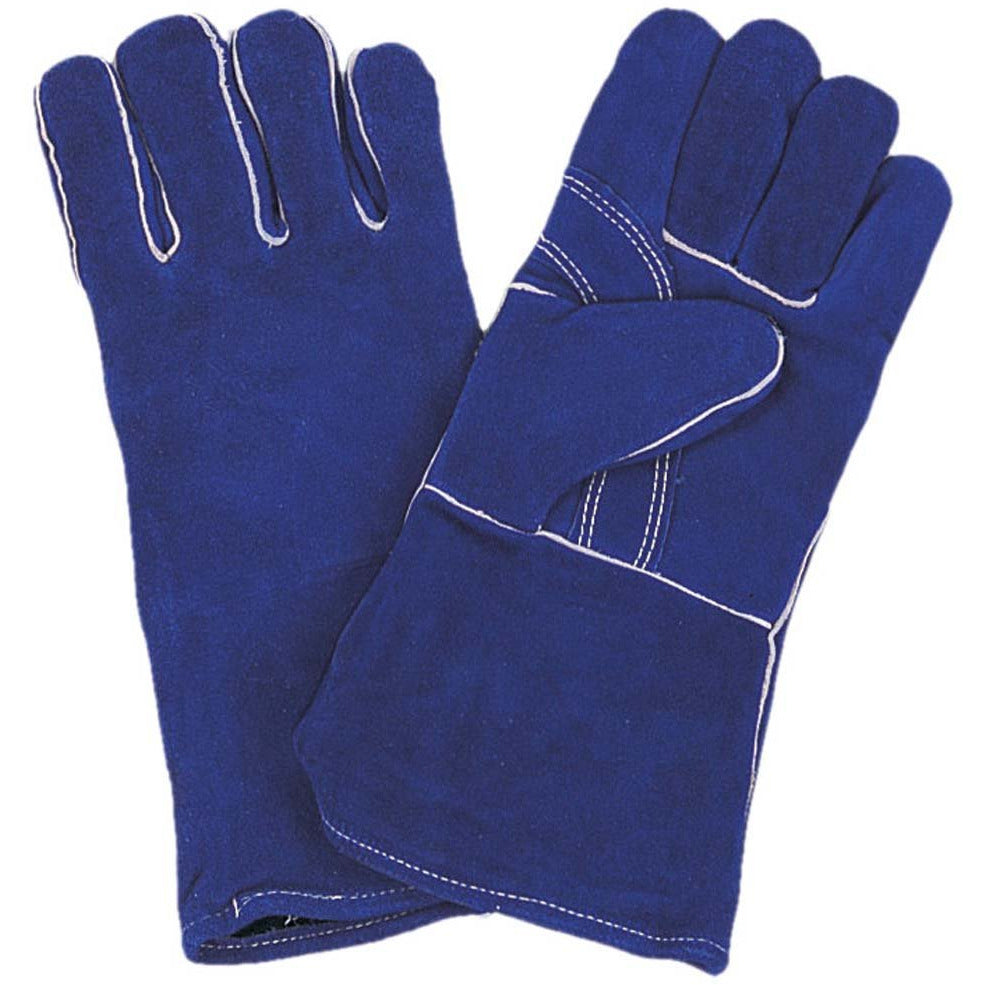 Men's 13" Gray Suede Leather Welding Gloves - ToolUSA