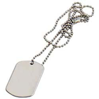 Metal Name Tag (Pack of: 2) - TC-88892-Z02 - ToolUSA