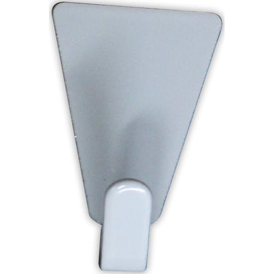 Metal Triangular Adhesive Utility Hooks (Pack of: 1) - H-41085 - ToolUSA