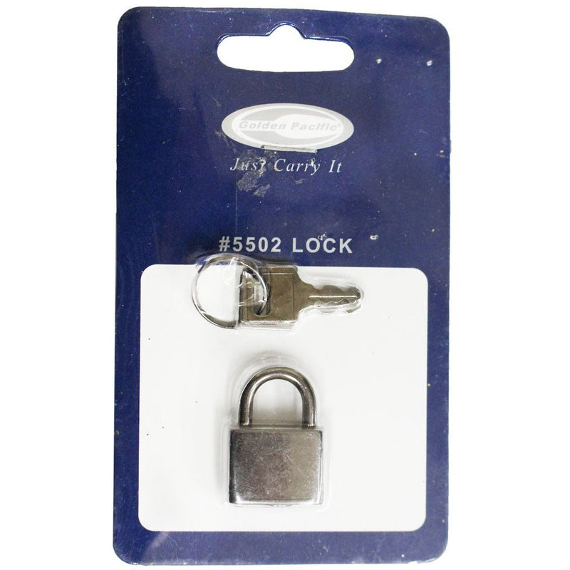 Mini Padlock With 2 Keys For Suitcase Or Briefcase (Pack of: 2) - TZ7320-TRAVL-Z02 - ToolUSA