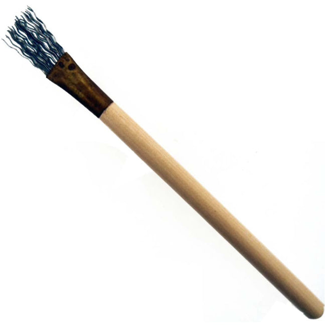 Mini Steel Wire Brush - Wooden Handle (Pack of: 6) - TZ-06311-Z06 - ToolUSA