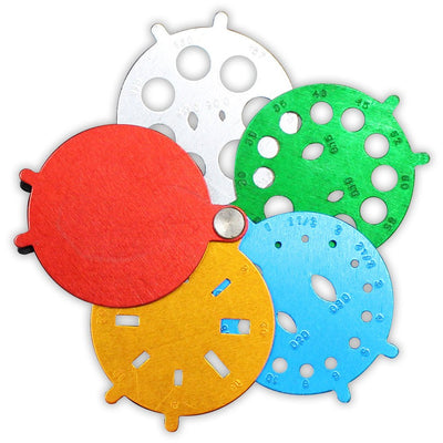 Multi-Color Fan Gauge - TJ-18407 - ToolUSA