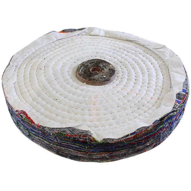 Multi-Colored Cotton Polishing/Buffing Wheel - ToolUSA