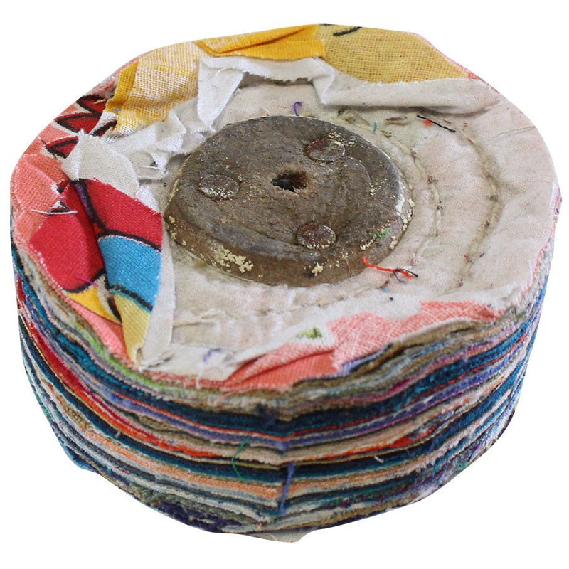 Multi-Colored Cotton Polishing/Buffing Wheel - ToolUSA