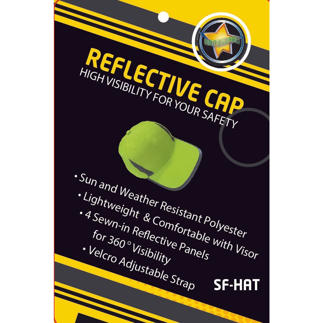 Neon Color Hat with Reflective Panels - SF-72713 - ToolUSA