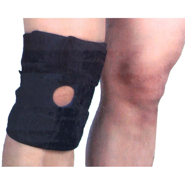 Neoprene Knee Support Wrap in Black and Blue - LK-LKCO-43011 - ToolUSA
