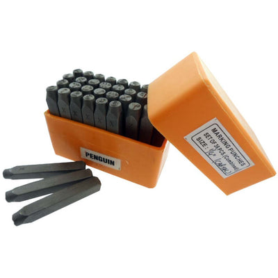 Number & Capital Letter Punch Set - ToolUSA