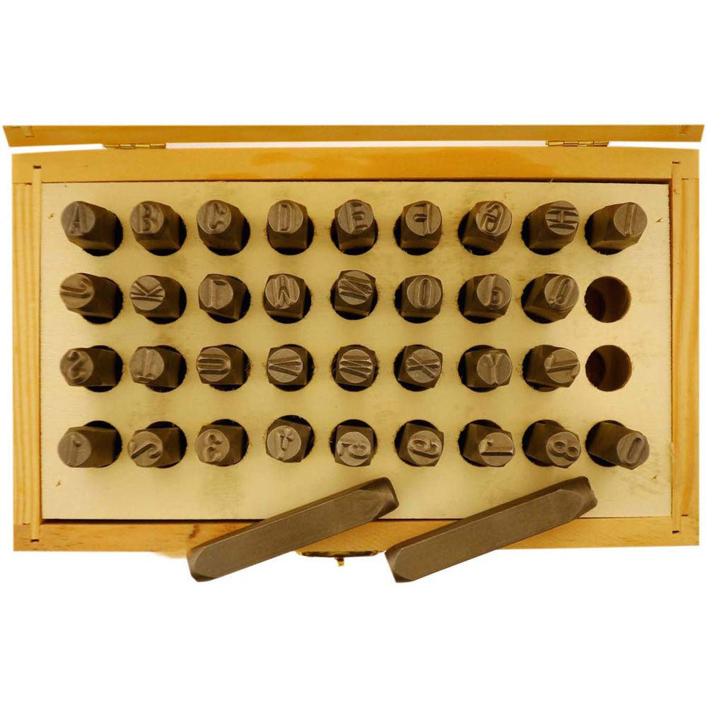 36-Piece Letter/Number Punch Set 5/16 in.