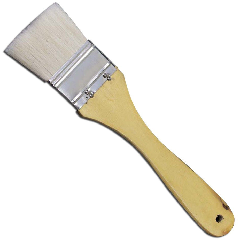 Nylon Bristle Pain Bursh with Flat Wooden Handle - ToolUSA