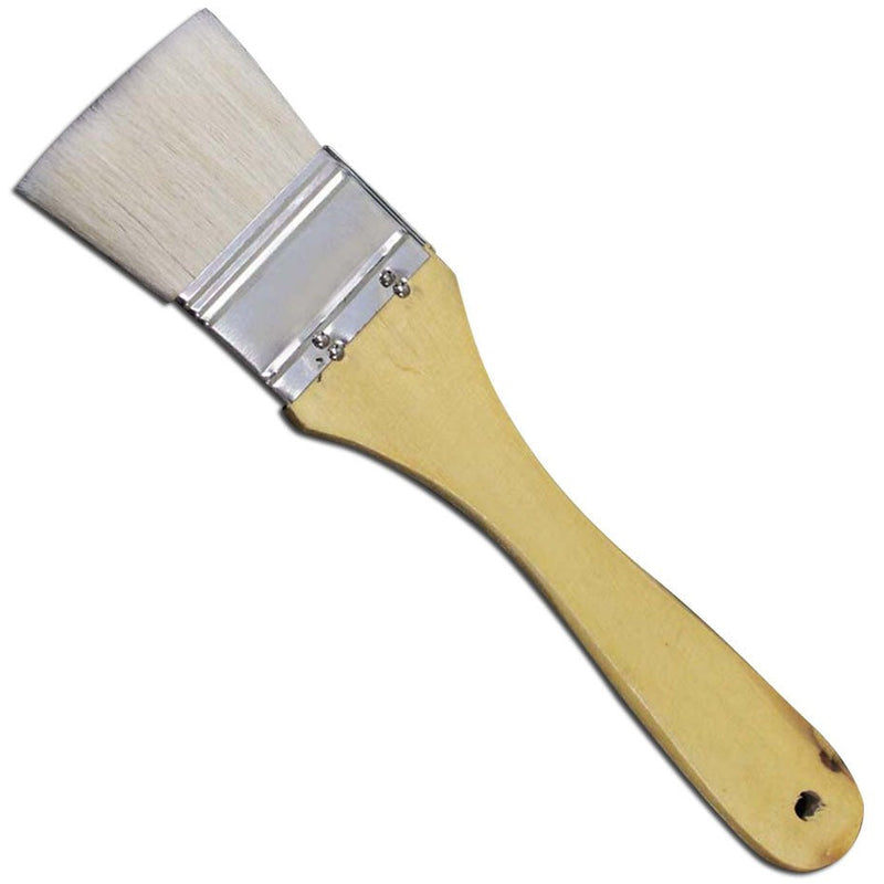 Nylon Bristle Pain Bursh with Flat Wooden Handle - ToolUSA