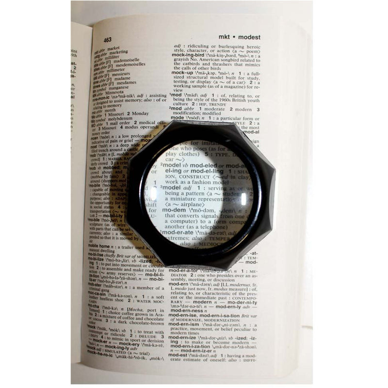 Octagonal Dome Magnifier Loupe - 2X Power - MG-93659 - ToolUSA