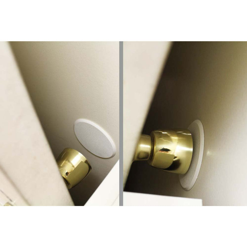Package Of 2 Pieces Door Knob And Wall Shields For Home Or Office - LHEN-DWW7 - ToolUSA