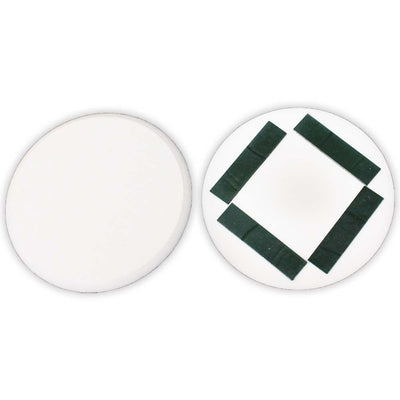 Package Of 2 Pieces Door Knob And Wall Shields For Home Or Office - LHEN-DWW7 - ToolUSA