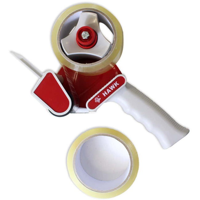 Packing Tape Dispenser - 2 Tape Rolls Included - TA-28472 - ToolUSA