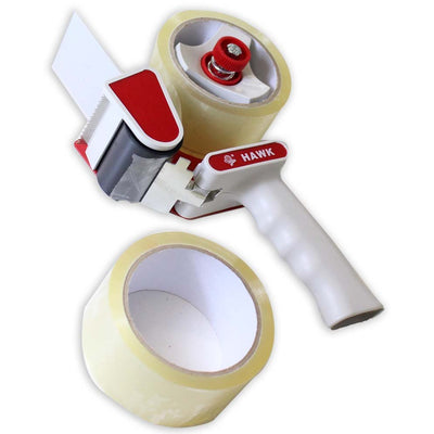 Packing Tape Dispenser - 2 Tape Rolls Included - TA-28472 - ToolUSA