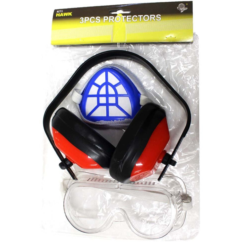 Personal Protection Kit - For Eyes, Ears, Mouth & Nose - SF-00111 - ToolUSA