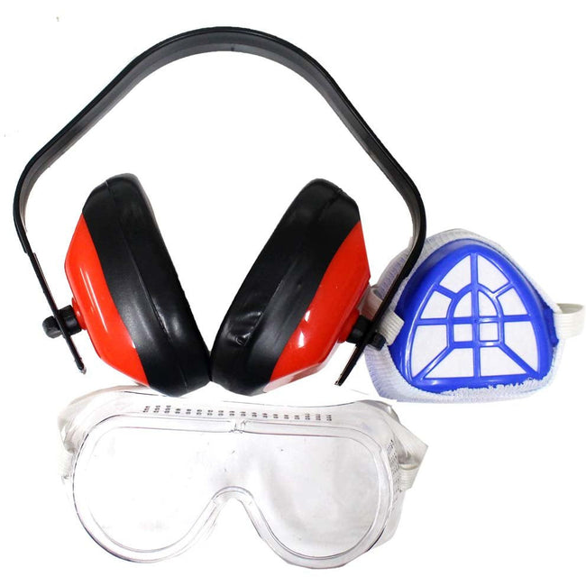 Personal Protection Kit - For Eyes, Ears, Mouth & Nose - SF-00111 - ToolUSA