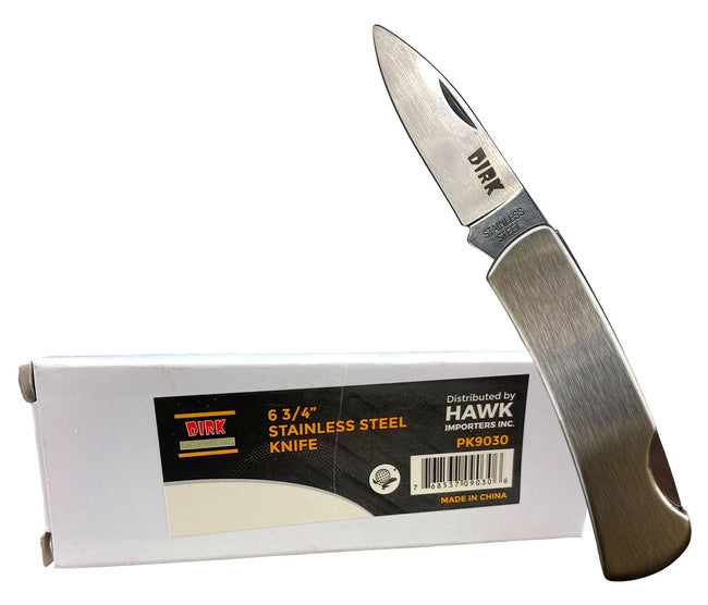 Stainless Steel Pocket Knife - ToolUSA