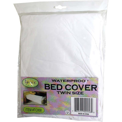 PLASTIC BED COVER - TWIN SIZE (75" x 36" x 8") - CAM-00958 - ToolUSA