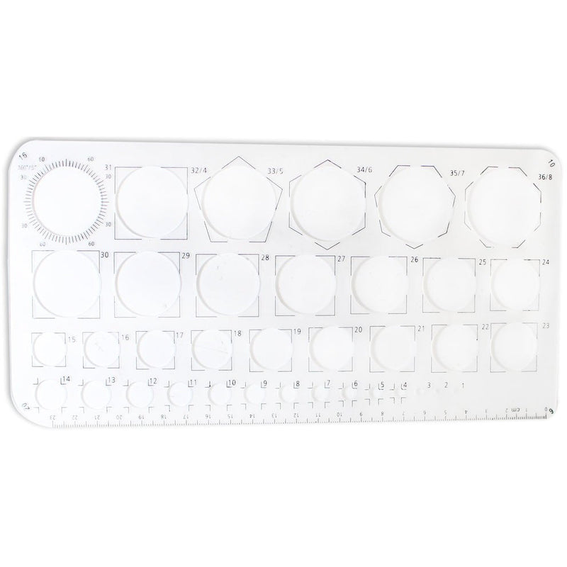 Plastic Circle Template - CR-71022 - ToolUSA