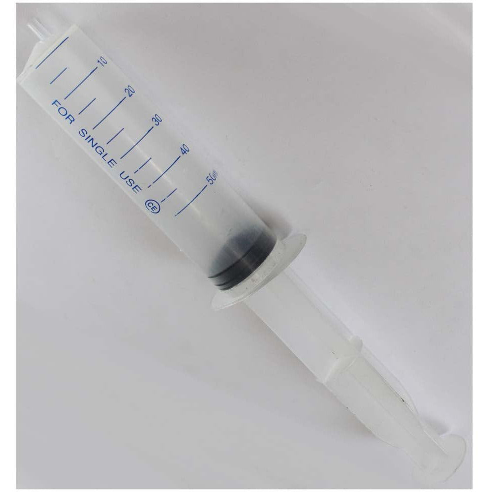 Plastic Disposable Syringe / Dispenser - 50ml (Pack of: 6) - TJ01-07650-Z06 - ToolUSA