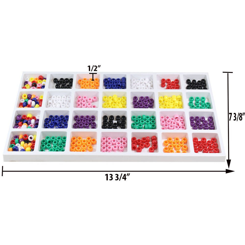Plastic Insert - 28 Compartments (Pack of: 2) - TJ05-04128-Z02 - ToolUSA