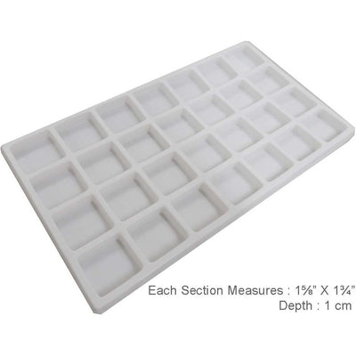 Plastic Insert - 28 Compartments (Pack of: 2) - TJ05-04128-Z02 - ToolUSA