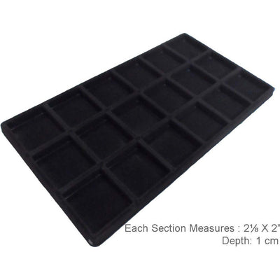 Plastic Tray Insert - 18 Compartments (Pack of: 2) - TJ05-14180-Z02 - ToolUSA