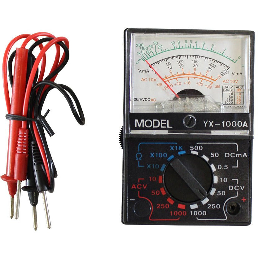 Pocket Size Analog Multimeter - ToolUSA