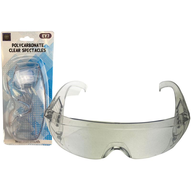 Polycarbonate Clear Safety Glasses - SF-00112 - ToolUSA