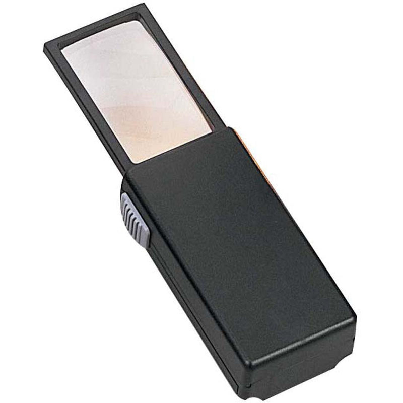 Pop-Up Illuminated 2X Power Magnifier in a Plastic Case - MG-37540 - ToolUSA