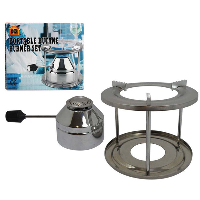 Portable - Refillable Butane Burner Set - TZ69-4022 - ToolUSA